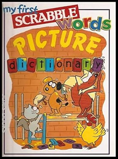 Liz Attenborough / My First Scrabble Words Picture Dictionary (Children's Coffee Table book)