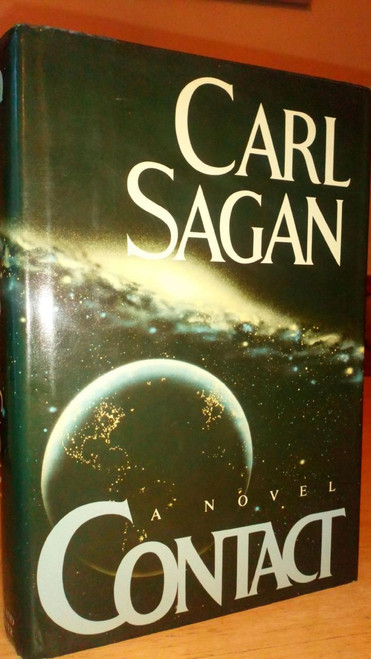 Carl Sagan - Contact - A Novel-  US HB SIGNED  & Dedicated - 1985