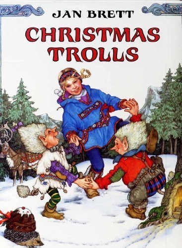 Jan Brett / Christmas Trolls (Children's Coffee Table book)