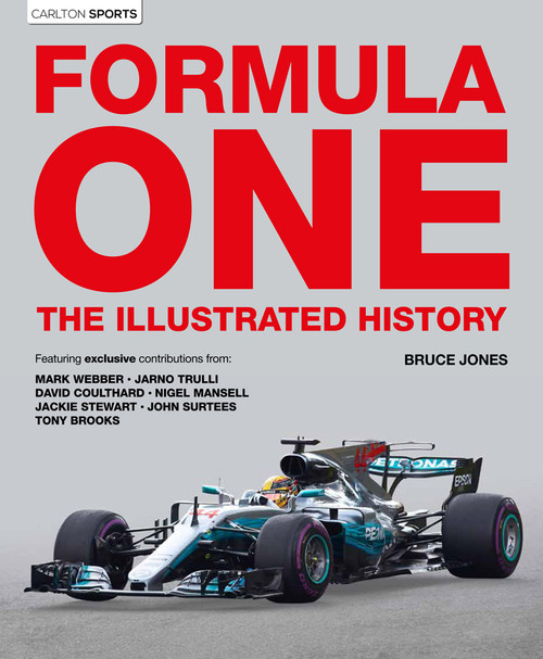 Bruce Jones / Formula One : The Illustrated History (Coffee Table Book)