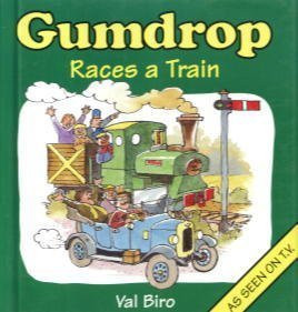 Val Biro / Gumdrop Races a Train (Hardback)