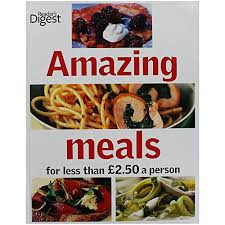 Reader's Digest Association / Amazing meals for less than £2.50 a person (Coffee Table Book)