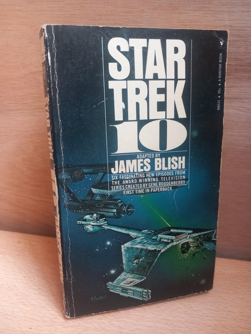 James Blish -  Star Trek 10 - Vintage PB - Originally 1974 3rd Printing- Bantam US)