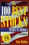 Gene Walden / The 100 Best Stocks to Own in America (Large Paperback)