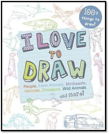 Parragon Books / I Love to Draw (Coffee Table Book)