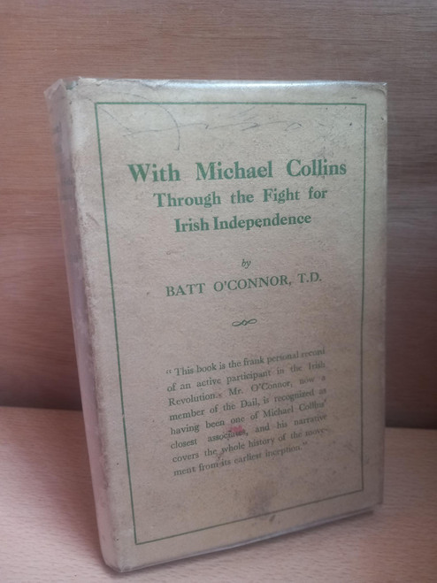 Batt O'Connor  - With Michael Collins Through the Fight For Irish Independence - HB - 1929