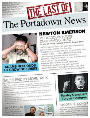Newton Emerson / The Last of the Portadown News (Coffee Table Book)