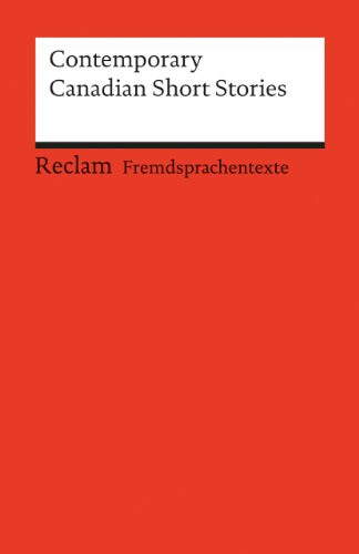Klaus Peter. Muller / Contemporary Canadian Short Stories.