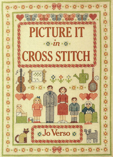 Jo Verso / Picture It in Cross-Stitch (Coffee Table Book)