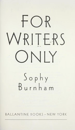 Sophy Burnham / For Writers Only (Hardback)