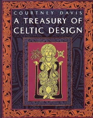 Courtney Davis / Treasury of Celtic Design (Coffee Table Book)