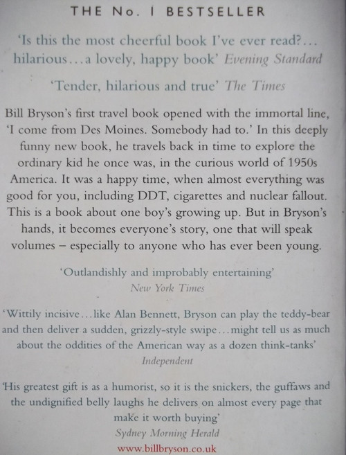 Bill Bryson / The Life And Times Of The Thunderbolt Kid