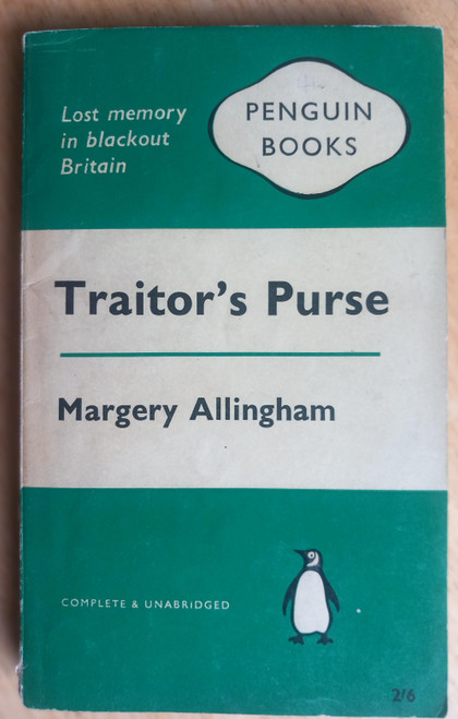 Margery Allingham - Traitor's Purse (Vintage Penguin PB 1961 (Originally 1941)