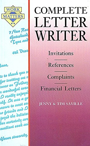 Tim Saville / Complete Letter Writer (Large Paperback)