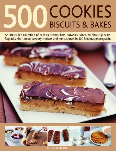 Catherine Atkinson / 500 Cookies, Biscuits & Bakes (Coffee Table Book)