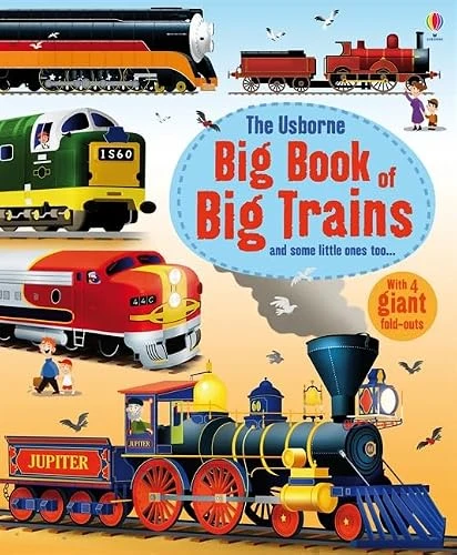 Megan Cullis / Big Book of Big Trains (Coffee Table Book)