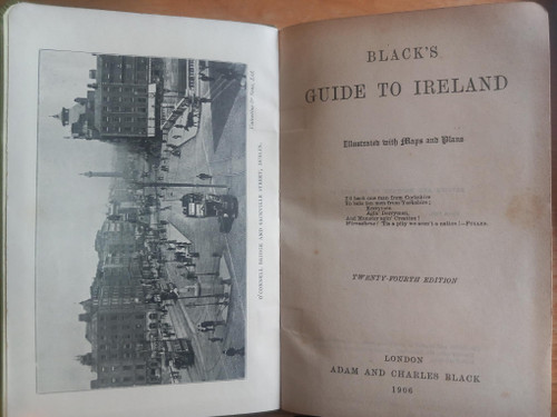 A & C Black - Black's Guide to Ireland - 1906