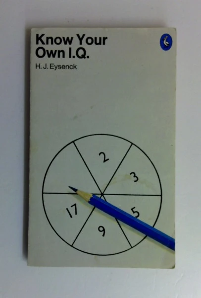 Hans Jurgen Eysenck / Know Your Own I.q. (Vintage Paperback)
