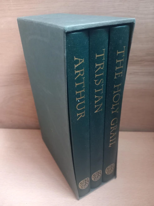 Richard Barber ( Editor) - Legends of King Arthur - 3 volume Slipcased HB  Set (The Holy Grail | Arthur | Tristan)