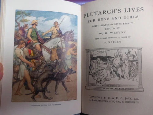 W.H Weston ( Editor) - Plutarch's Lives - HB - Illustrated