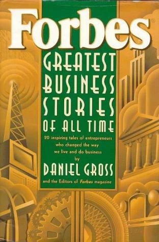 DANIEL GROSS / Forbes Greatest Business Stories of All Time (Hardback)