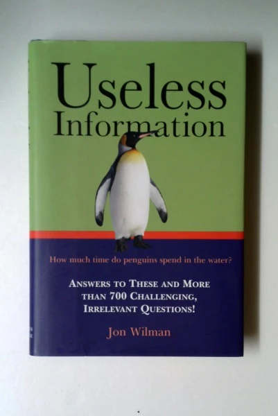 Jon Wilman / Useless Information (Hardback)
