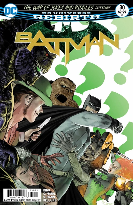 Batman (2016) #30: The War of Jokes & Riddles Interlude. The Ballad of Kite Man, Part 2