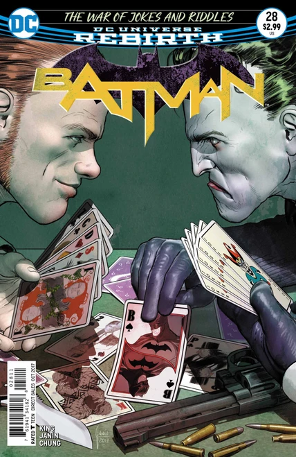 Batman (2016) #28: The War of Jokes & Riddles, Part 3