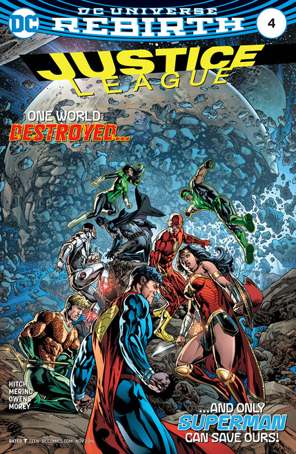 Justice League (2016) #4: The Extinction Machines, Part Four