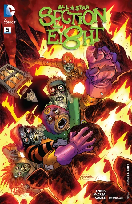 All-Star Section Eight (2015) #5: 5: Suggested for Mature Readers