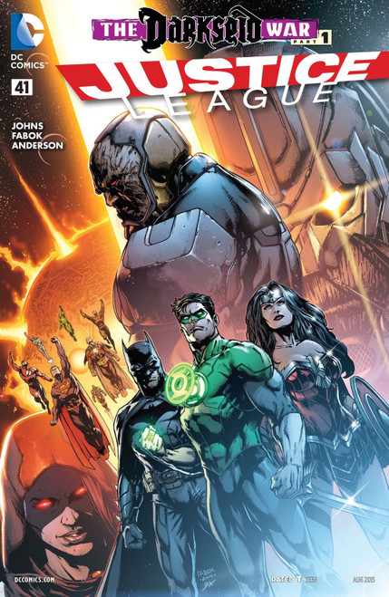 Justice League (2011) #41: Darkseid War, Chapter One: God vs. Man