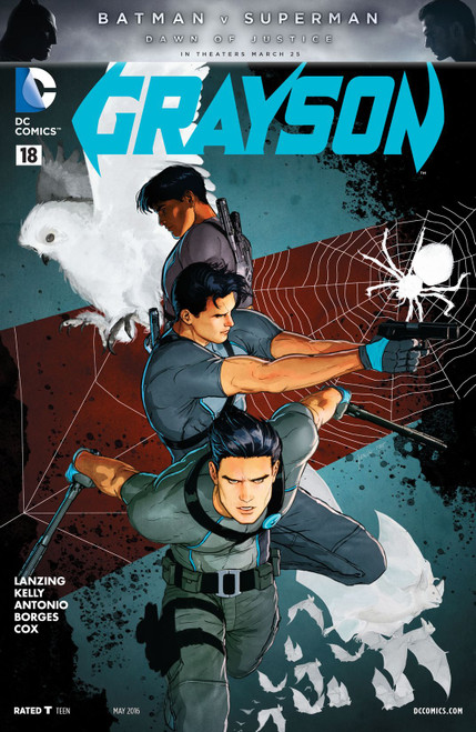 Grayson (2014) #18: Fight Harder