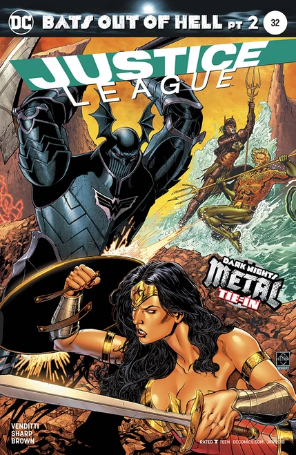 Justice League (2016) #32: Bats Out of Hell, Part Two: Countdown To Extinction