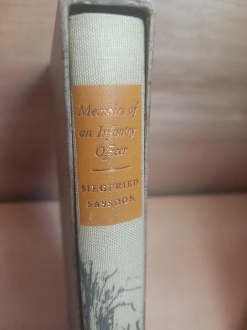 Siegfried Sassoon - Memoirs of an Infantry Officer - HB - Folio Society Ed- 1974 - Illustrated