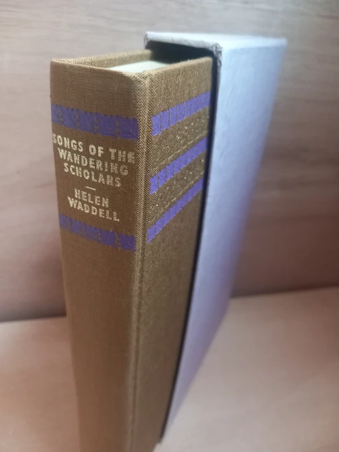 Helen Waddell - Songs of the Wandering Scholars - HB Slipcased Folio Society Edition - 1982