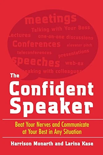 Harrison Monarth / The Confident Speaker (Large Paperback)