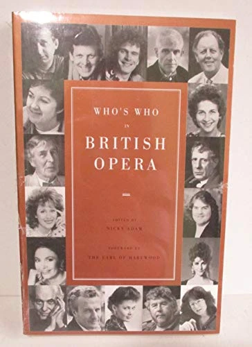 Nicky Adam / Who's who in British opera (Large Paperback)