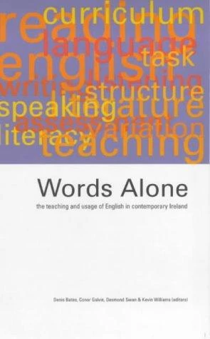 Denis Bates / Words Alone (Large Paperback)