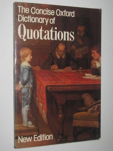J. A. Simpson / The Concise Oxford Dictionary of Quotations