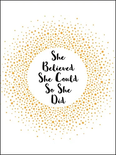 Summersdale Publishers / She Believed She Could So She Did (Hardback)