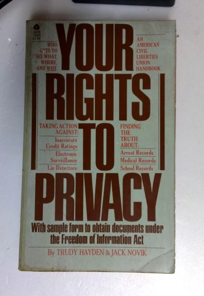 Trudy Hayden / Your Rights to Privacy (American Civil Liberties Union Handbook) (Older Edition Small Paperback)