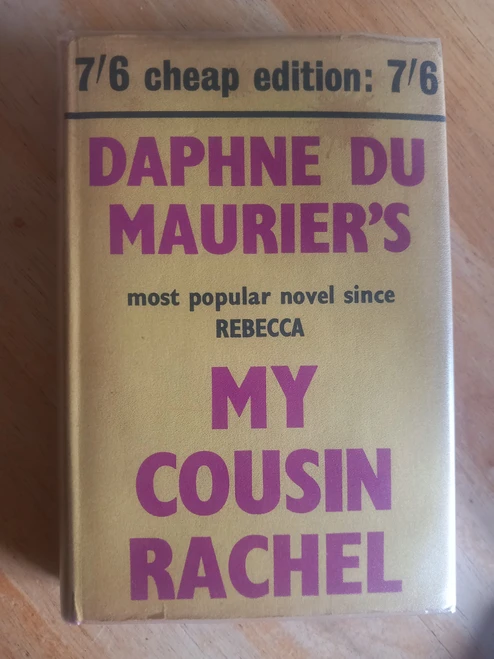 Daphne du Maurier - My Cousin Rachel - Vintage Gollancz HB 1957 ( Originally 1951 )