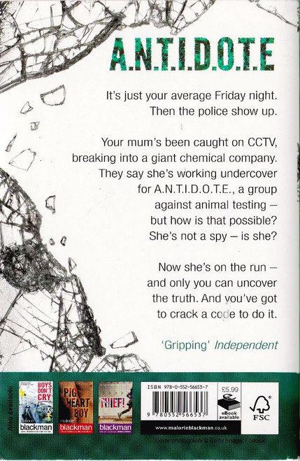 Malorie Blackman / A.N.T.I.D.O.T.E.