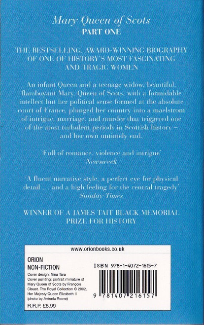 Antonia Fraser / Mary Queen of Scots: part one