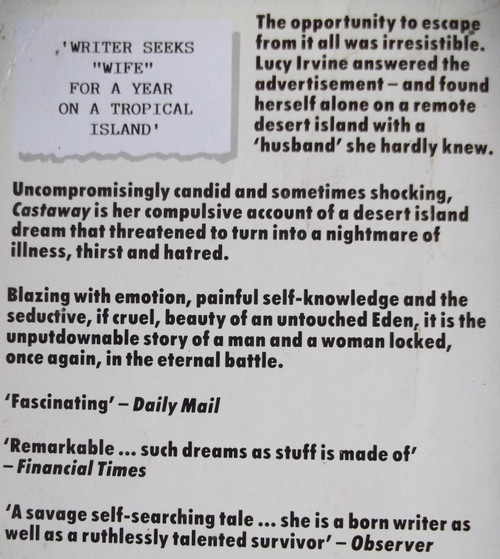Lucy Irvine / Castaway