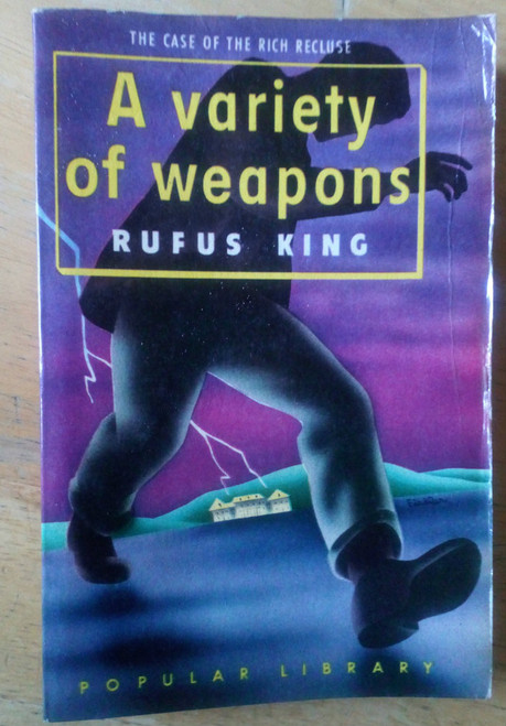 King , Rufus - A Variety of Weapons - Vintage PB Pulp USA 1943