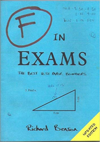 Richard Benson / F In Exams The Best Test Paper Blunders