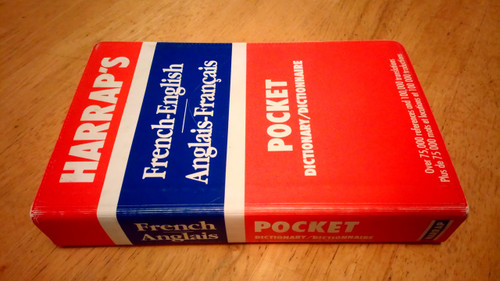 Harrap's French - English  & Anglais- Francais Pocket Dictionary