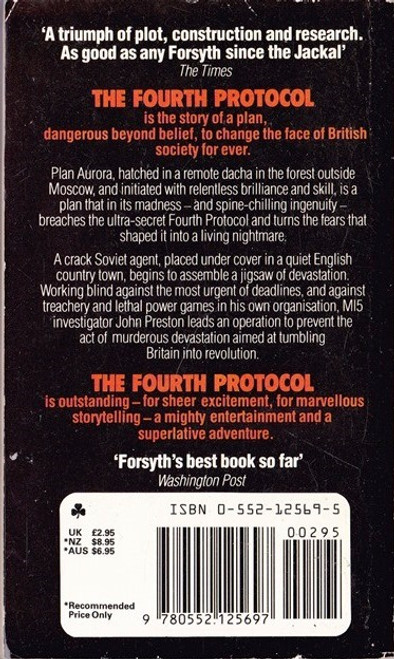 Frederick Forsyth / The Fourth Protocol