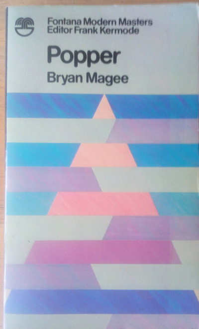Bryan Magee - Karl Popper - Fontana Modern Masters Philosophy - Vintage PB - 1973